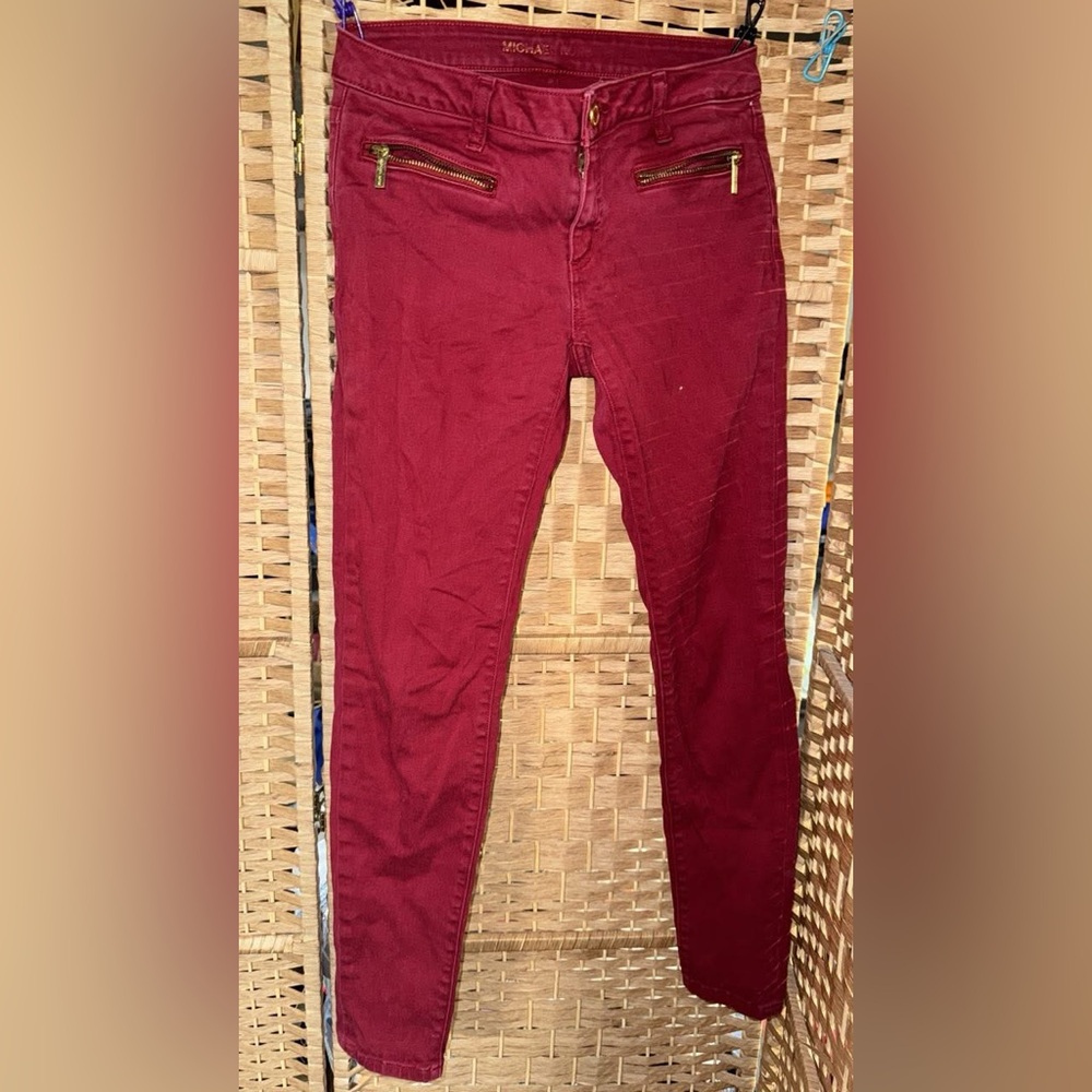 MICHAEL Michael Kors Burgundy Pants
